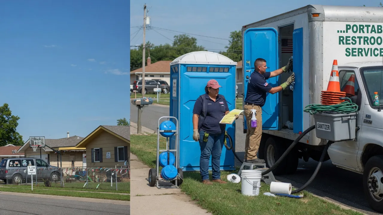 Portable Toilet Rental in Salem, IN near me